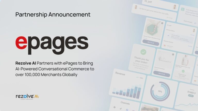 Rezolve AI Partners with ePages to Bring Ai Powered Conversational Commerce to over 100,000 Merchants Globally